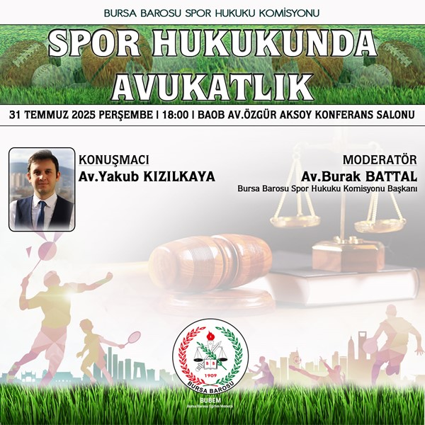 SPOR HUKUKUNDA AVUKATLIK
